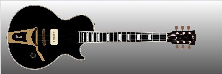 Les Paul Kisekae Black Single P90.JPG