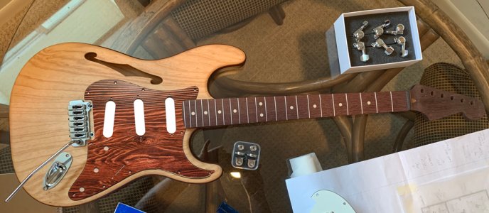 Chambered strat deals body