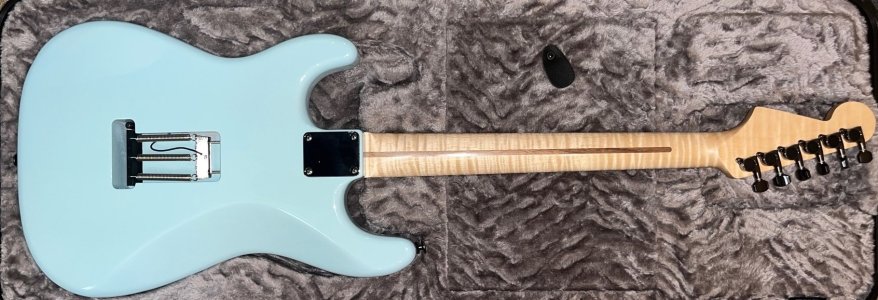 Power Strat in Sonic Blue | Unofficial Warmoth Forum