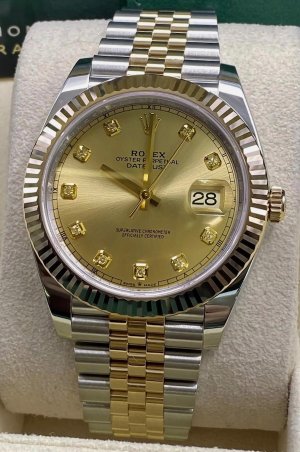 rolex datejust ylw gold diamond dial watch.jpg